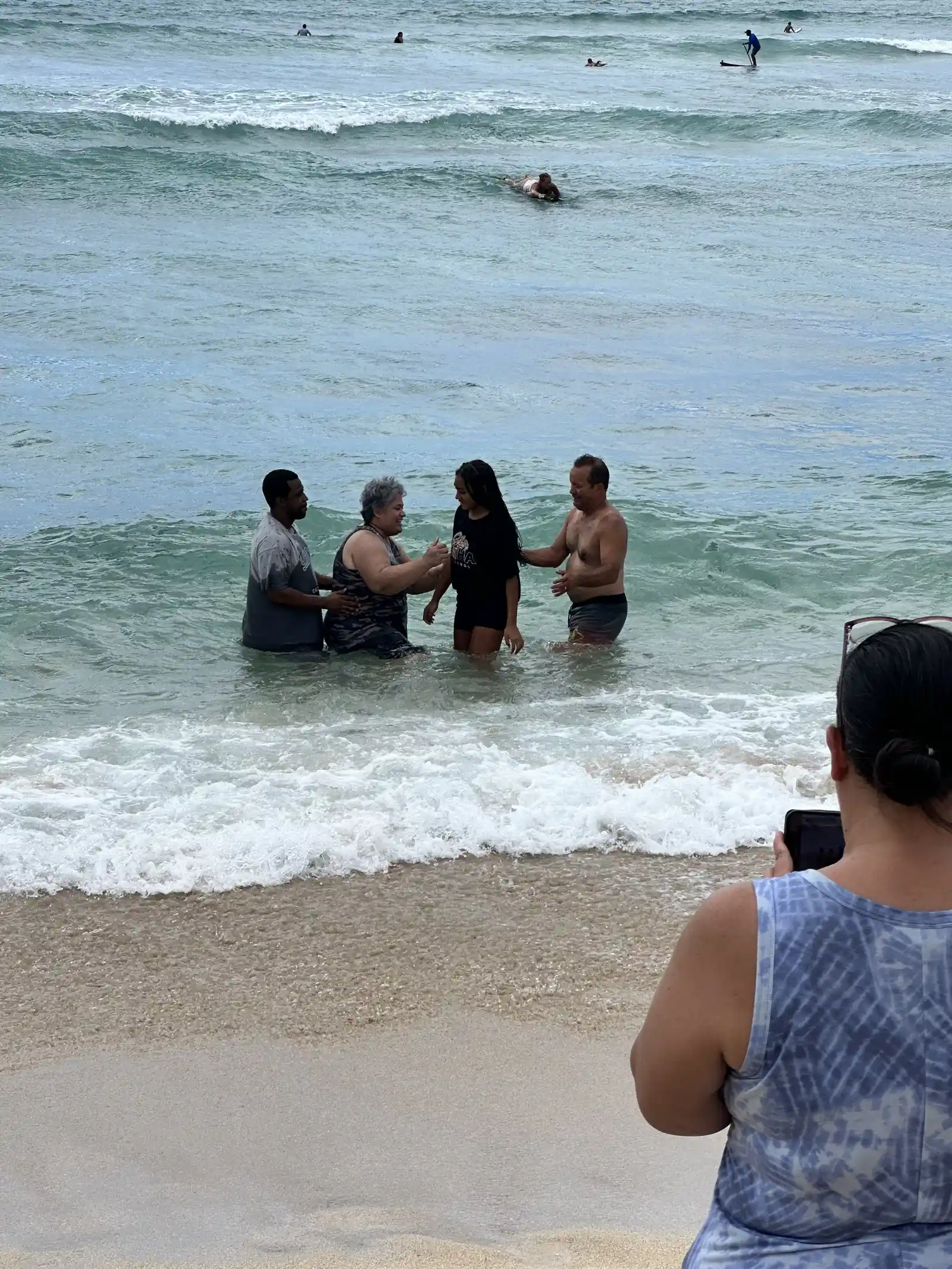 Baptism Ewa Beach Church of the Nazarene Church in Ewa Beach, HI